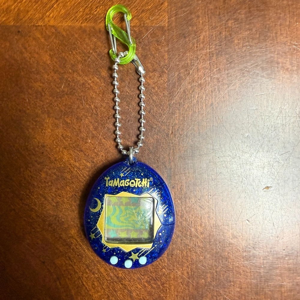 Tamagotchi Blue Galaxy‎ Virtual Pet Bandai 2021 Rare Design